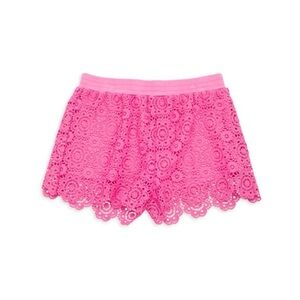 DESIGN HISTORY NWT Sz 6 Pink Lace Shorts